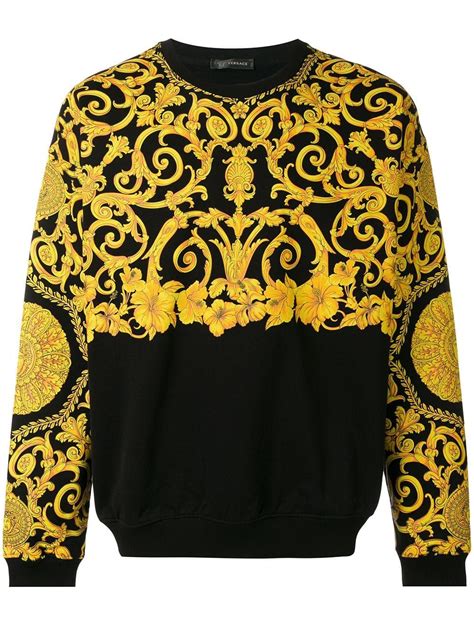 black and gold versace sweatshirt|hi shirts ru Versace.